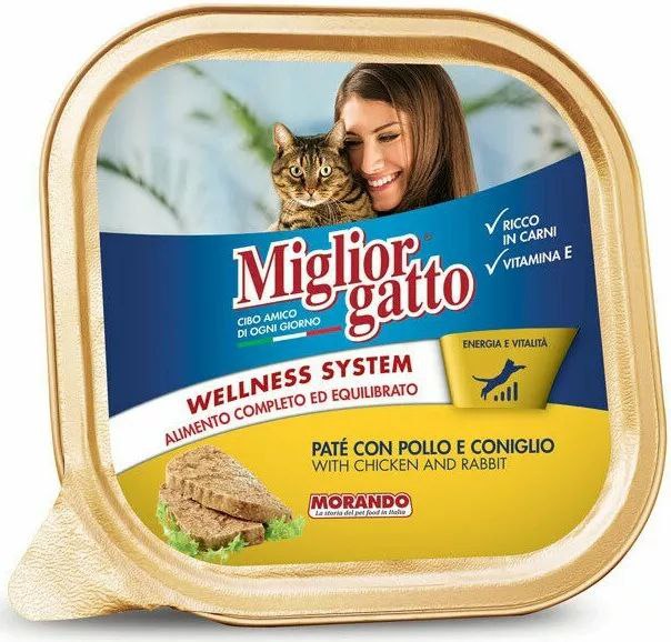 Miglior Gatto Chicken & Rabbit 100g