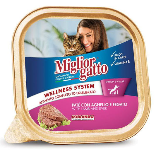 Miglior Gatto Lamb & Liver 100g