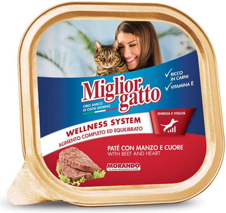 Miglior Gatto Beef & Heart 100g