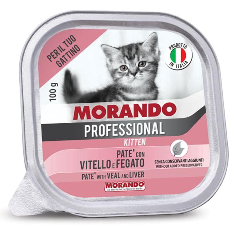 Morando Kitten Veal & Liver 100g