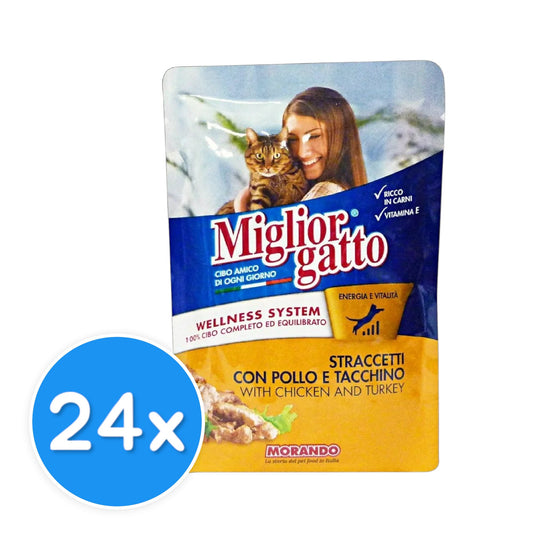 Miglior Gatto Chicken & Turkey 24X