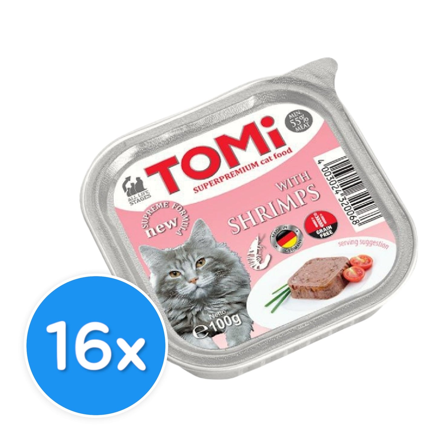 Tomi with Shrimp 16X