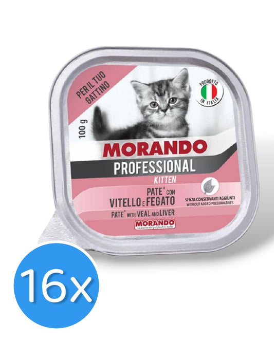 Morando Kitten Veal & Liver 16X