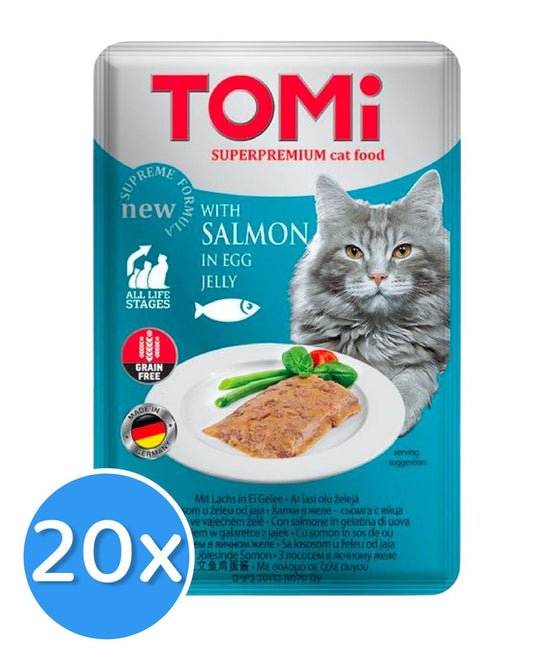 Tomi Salmon & Egg in Jelly 20X