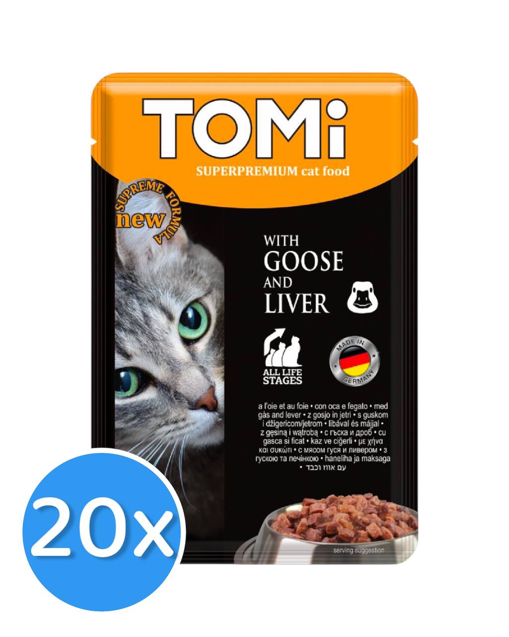 Tomi Goose & Liver 20X