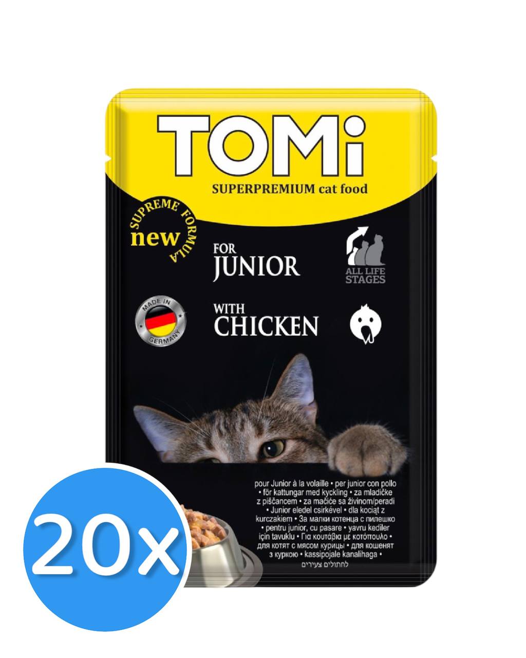 Tomi Junior Chicken 20X